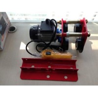 1 ton pa system TD type four-wheel beam electrical cable trolley