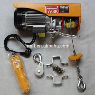 220V/230V PA500 500 1000 kg mini electric hoist made in china